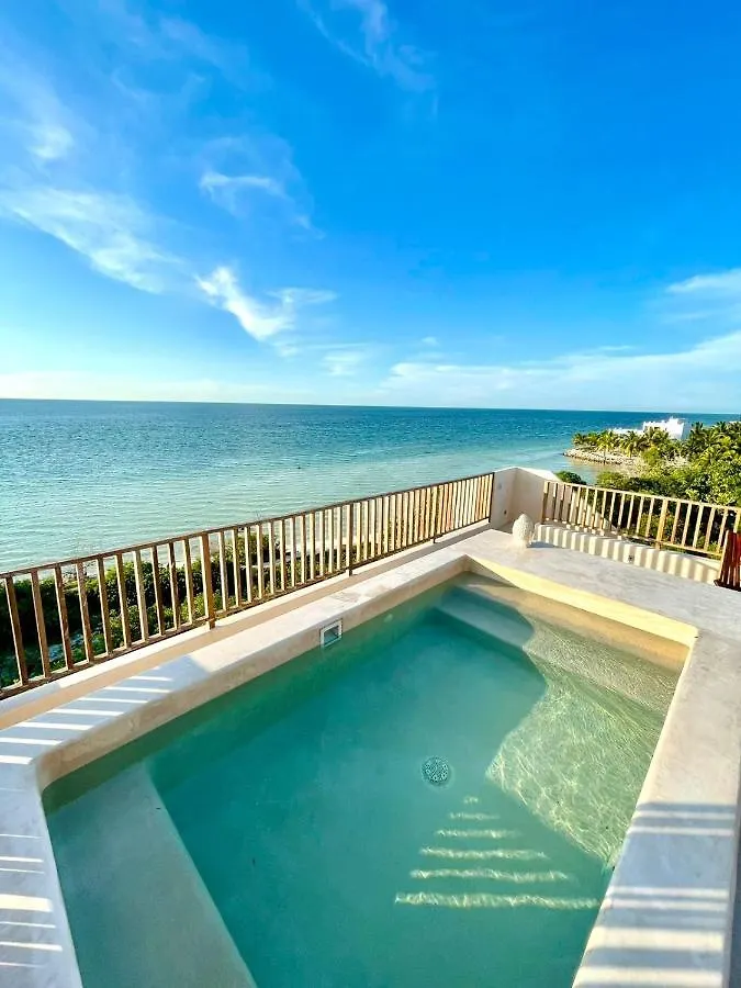Incredible Ocean View Penthouse With Private Pool By Baleine Group Apartment Isla Holbox